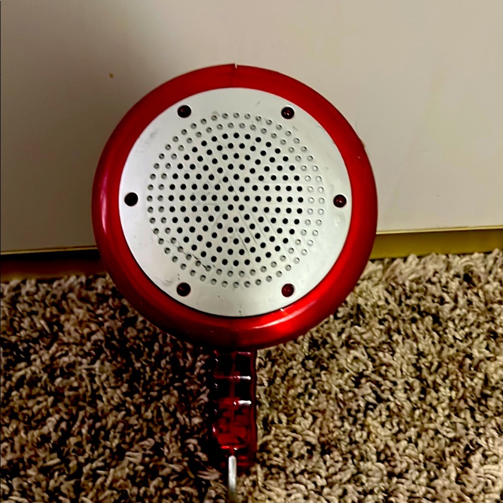 Vintage Voice Changer Red Toy (WORKS GREAT)